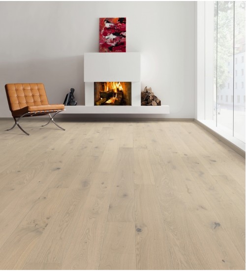 德国汉诺地板三层橡木Plank 1-Strip 180 2V Oak Sand Grey Sauvage brushed 535450